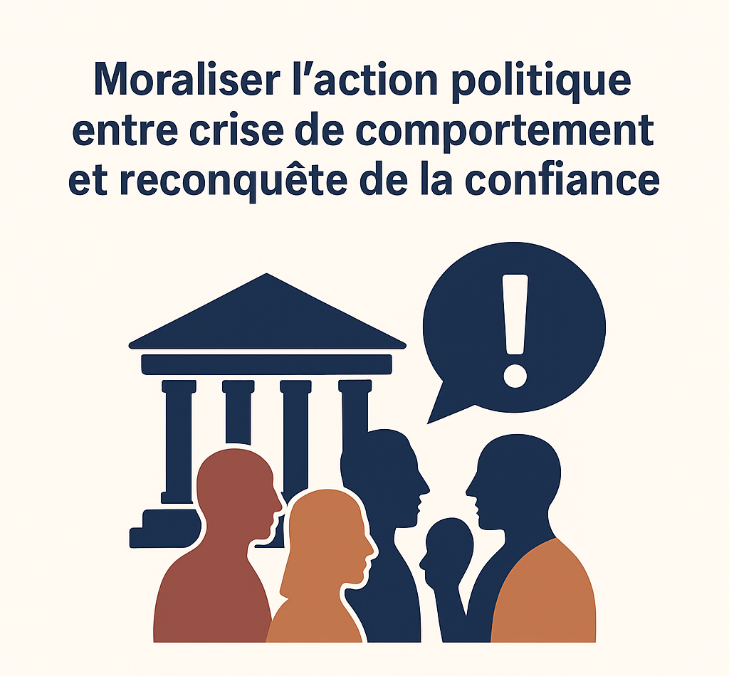 Moraliser l'action politique entre crise de comportement et reconquête de la confiance